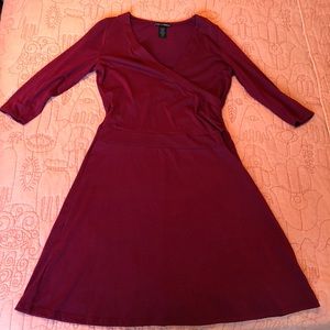 Faux wrap fall dress 💃🏻🍁👢